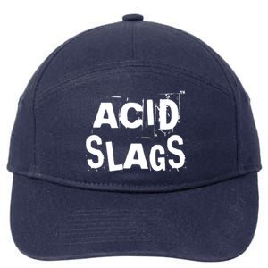 ACID SLAGS Logo 7-Panel Snapback Hat