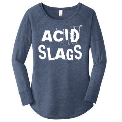 ACID SLAGS Logo Women's Perfect Tri Tunic Long Sleeve Shirt