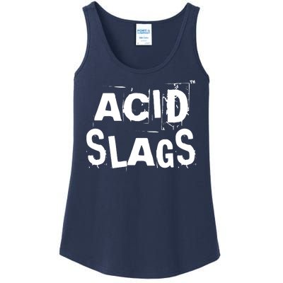 ACID SLAGS Logo Ladies Essential Tank