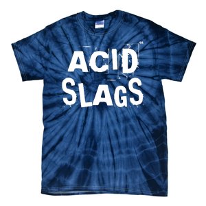 ACID SLAGS Logo Tie-Dye T-Shirt