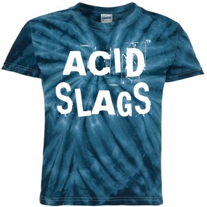 ACID SLAGS Logo Kids Tie-Dye T-Shirt