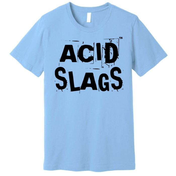 ACID SLAGS Logo Premium T-Shirt