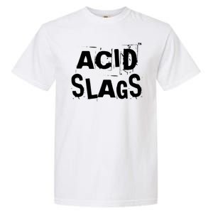 ACID SLAGS Logo Garment-Dyed Heavyweight T-Shirt