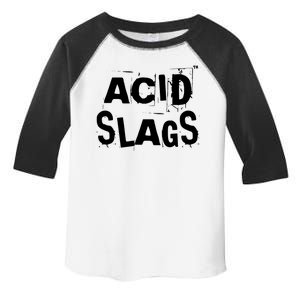 ACID SLAGS Logo Toddler Fine Jersey T-Shirt