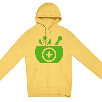 Ayurveda Science Life Indian Healing Art Medicine Dosha Premium Pullover Hoodie