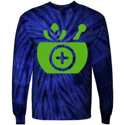 Ayurveda Science Life Indian Healing Art Medicine Dosha Tie-Dye Long Sleeve Shirt