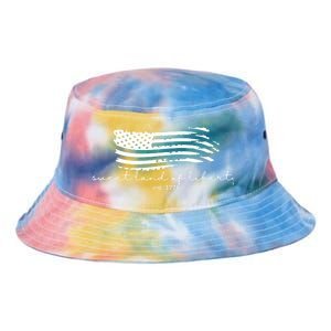 America Sweet Land Of Liberty Est 1776 Patriotic Gift Tie Dye Newport Bucket Hat