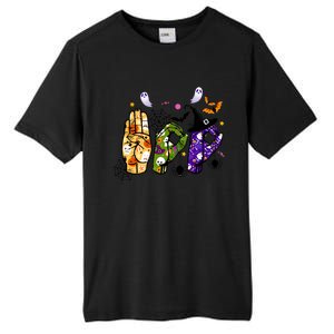 American Sign Language Boo Asl Halloween For Gift Tall Fusion ChromaSoft Performance T-Shirt