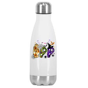 American Sign Language Boo Asl Halloween For Gift Stainless Steel Insulated Water Bottle