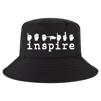 ASL Sign Langage Inspire Cool Comfort Performance Bucket Hat