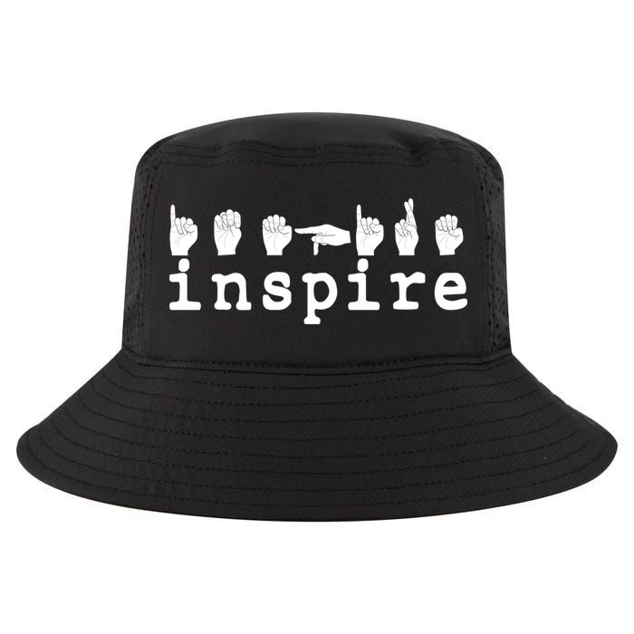 ASL Sign Langage Inspire Cool Comfort Performance Bucket Hat