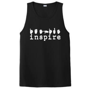 ASL Sign Langage Inspire PosiCharge Competitor Tank