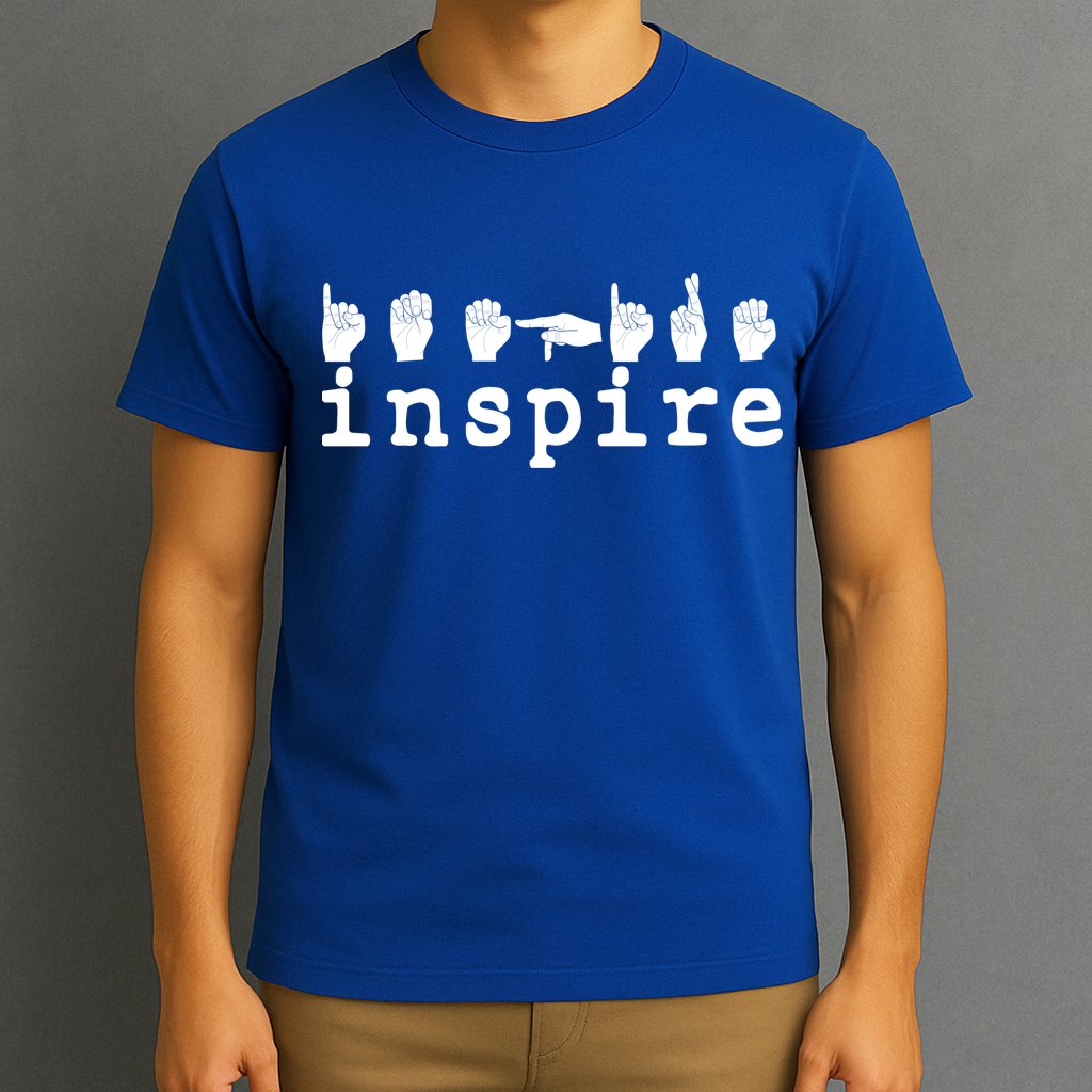 ASL Sign Langage Inspire T-Shirt
