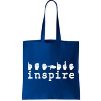 ASL Sign Langage Inspire Bag