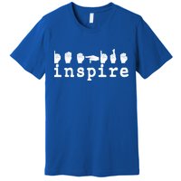 ASL Sign Langage Inspire Premium T-Shirt