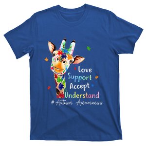 Autism Shirt Love Accept Support Autistic Autism Awareness T-Shirt