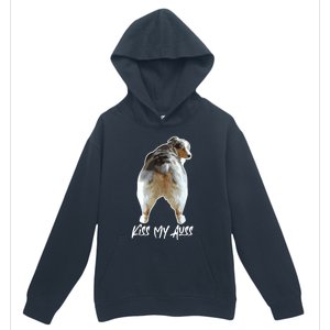 Aussie Shepherd Love Dog Australian Shepard Kiss My Auss Urban Pullover Hoodie