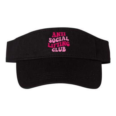 Anti Social Lifting Club Funny Valucap Bio-Washed Visor