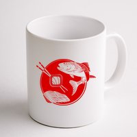 Anime Sushi Logo Salmon Sashimi Sushi Mug