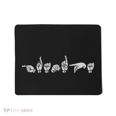 American Sign Language Grandpa Mousepad