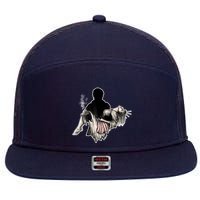 America Save Liberty 7 Panel Mesh Trucker Snapback Hat