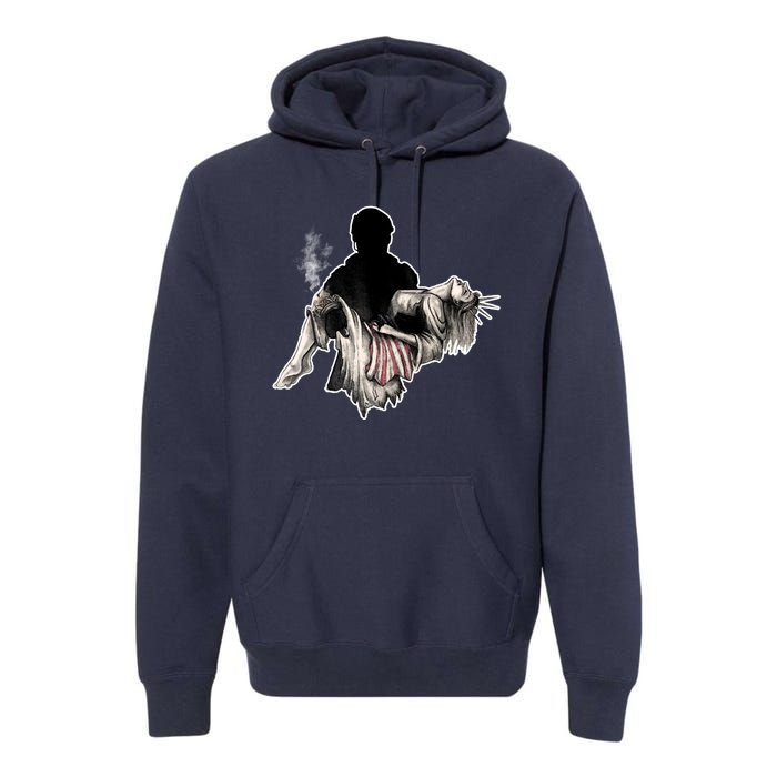 America Save Liberty Premium Hoodie