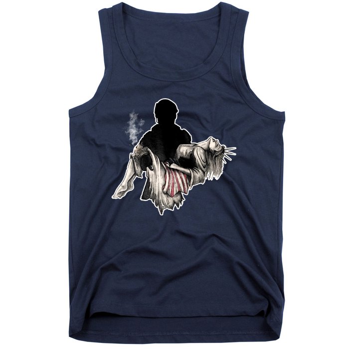 America Save Liberty Tank Top