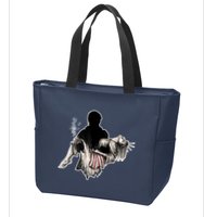 America Save Liberty Zip Tote Bag
