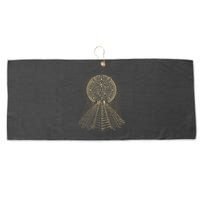 Ancient Sacred Mayan Aztec Calendar Pyramid Geometry Large Microfiber Waffle Golf Towel