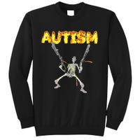 Autism Skeleton Meme Sweatshirt