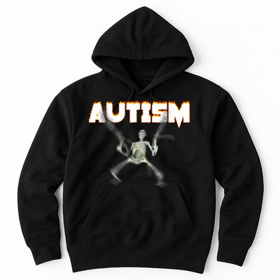 Autism Skeleton Meme Hoodie