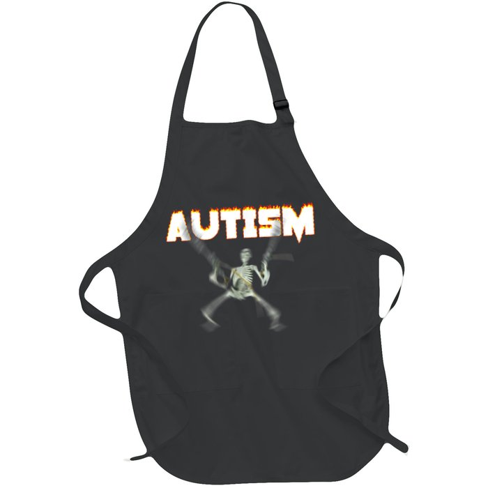 Autism Skeleton Meme Apron