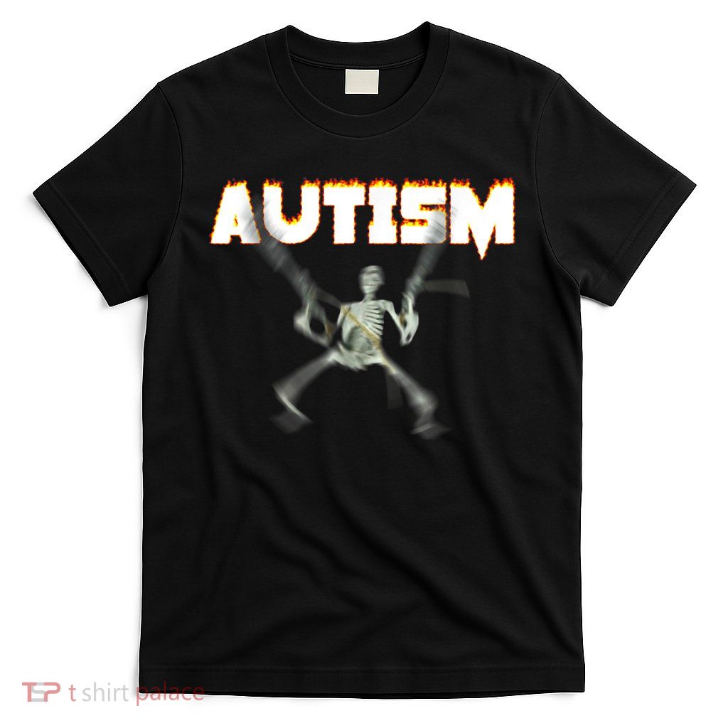 Autism Skeleton Meme T-Shirt