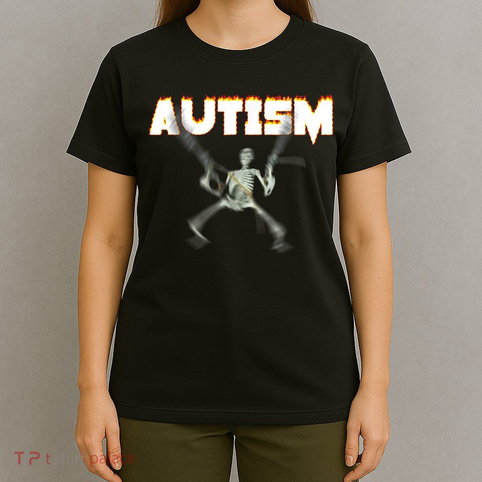 Autism Skeleton Meme T-Shirt