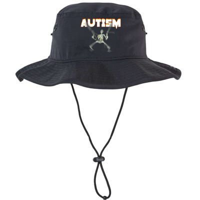 Autism Skeleton Meme Bucket Hat