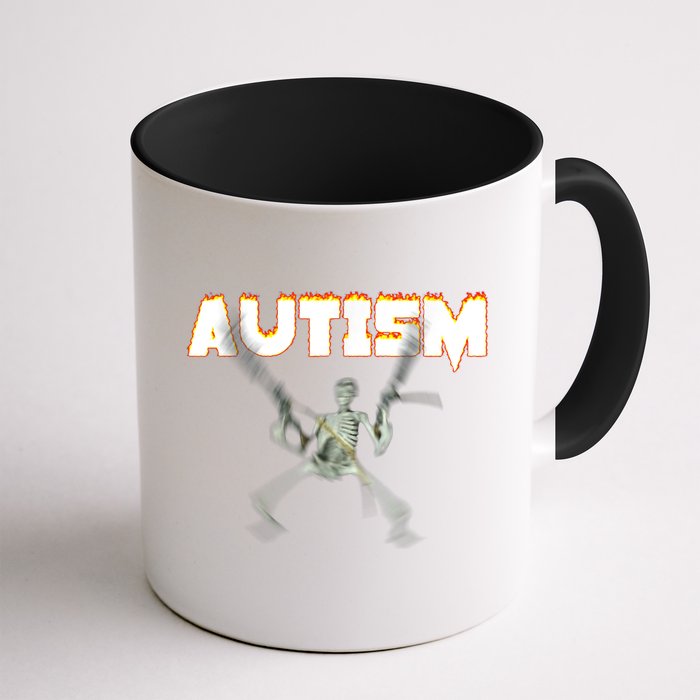 Autism Skeleton Meme Mug