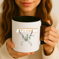 Autism Skeleton Meme Mug