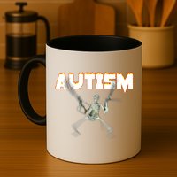 Autism Skeleton Meme Mug