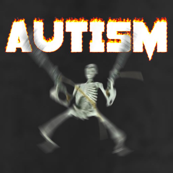 Autism Skeleton Meme Beanie