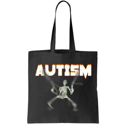 Autism Skeleton Meme Bag