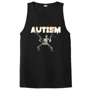 Autism Skeleton Meme PosiCharge Competitor Tank