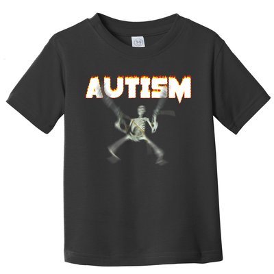 Autism Skeleton Meme Toddler T-Shirt