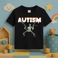 Autism Skeleton Meme Toddler T-Shirt