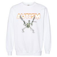 Autism Skeleton Meme Garment-Dyed Sweatshirt