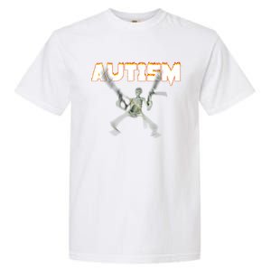 Autism Skeleton Meme Garment-Dyed Heavyweight T-Shirt