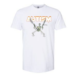 Autism Skeleton Meme Softstyle CVC T-Shirt