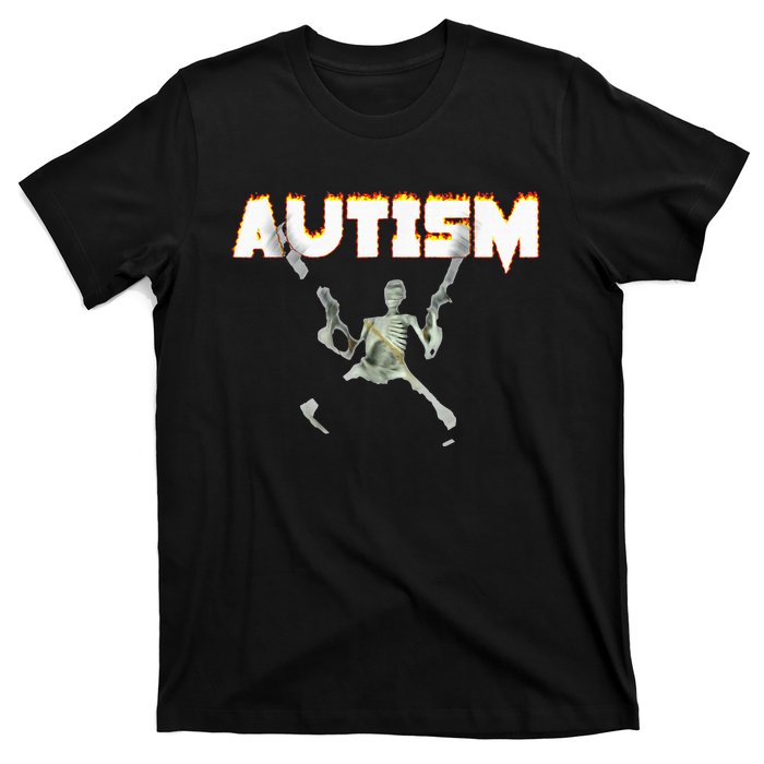 Autism Skeleton Meme T-Shirt