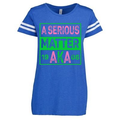 A Serious Matter J15 FounderS Day Pink And Green Aka Enza Ladies Jersey Football T-Shirt