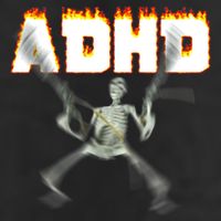 ADHD Skeleton Meme Cool Comfort Performance Bucket Hat