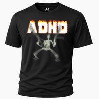 ADHD Skeleton Meme Performance Shirt